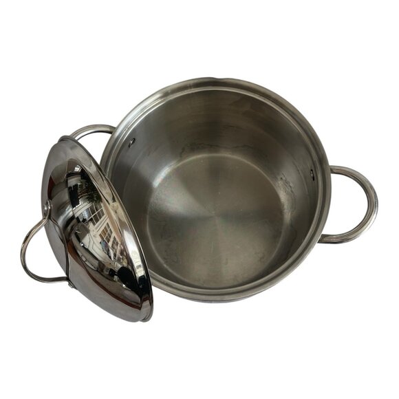 Cooks Stainless Steel Copper Bottom Dutch Oven Stock Pot 8 Qt with Lid - Picture 2 of 6